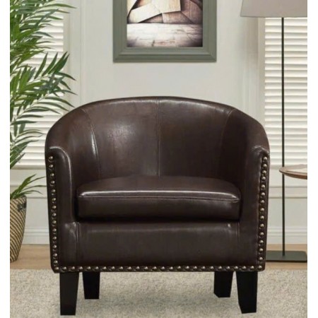 C2BN : Ghế Sofa Đơn - Màu Nâu
